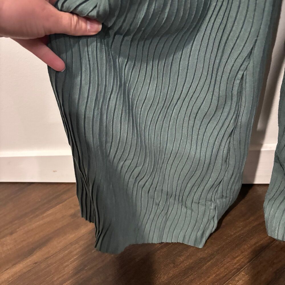 Anthropologie Marina Plisse Sleeveless Jumpsuit - Picture 7 of 10